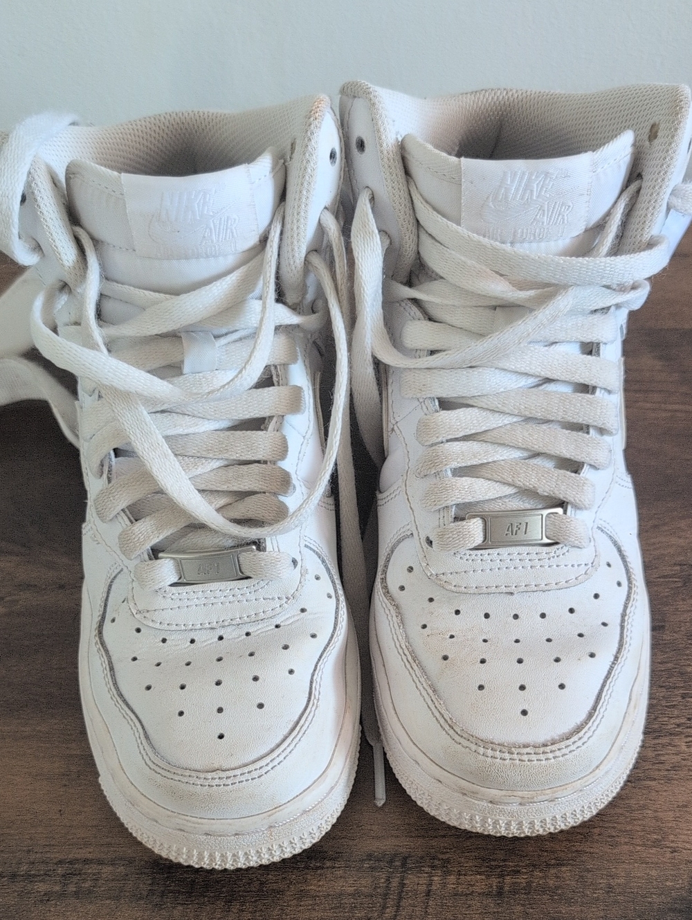 Nike Kids' White High-Top Sneakers - Picture 13 of 14